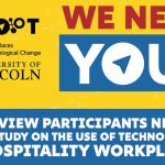 We need YOU! Interview participants wanted - click/tap for details.