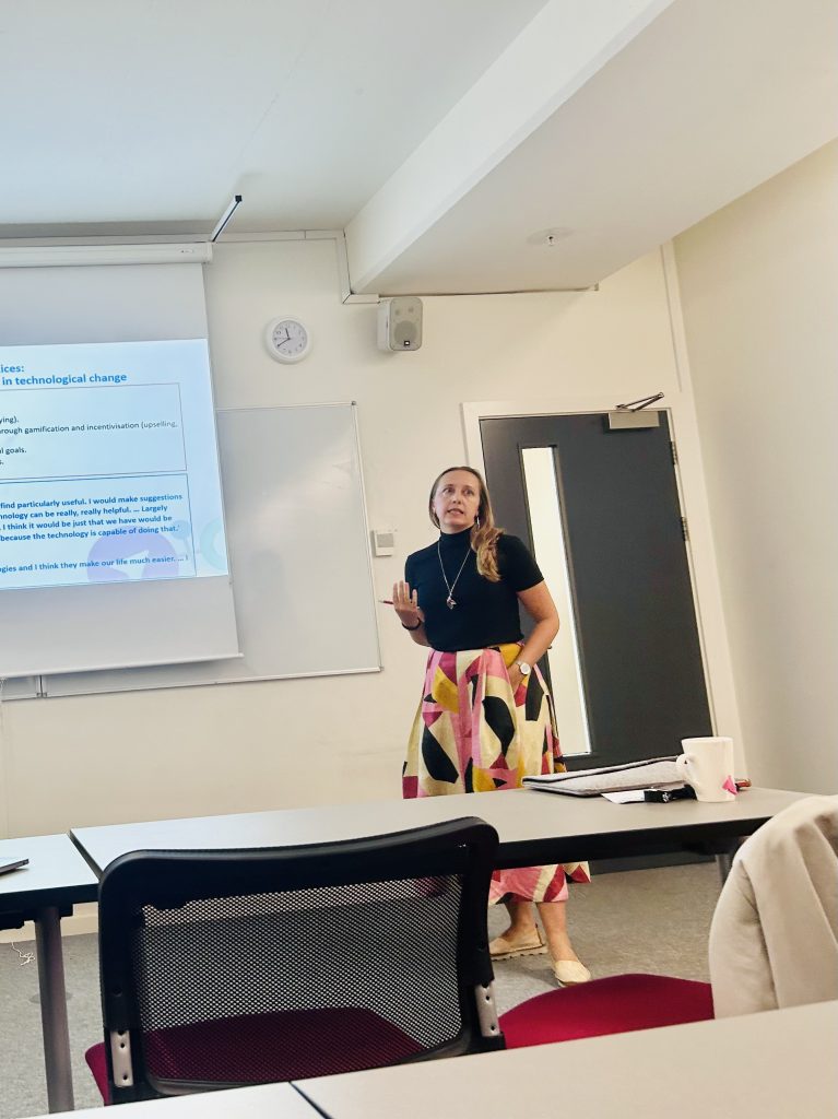 Agnieszka presenting at WES2025