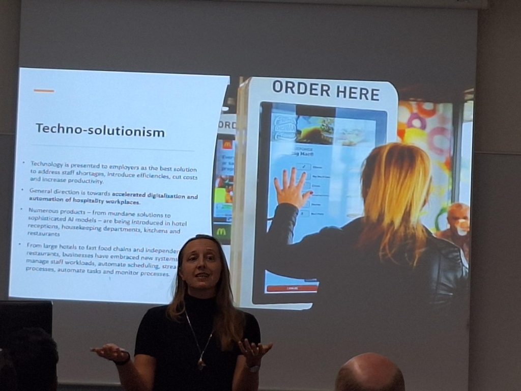 Agnieszka presenting at WES2025