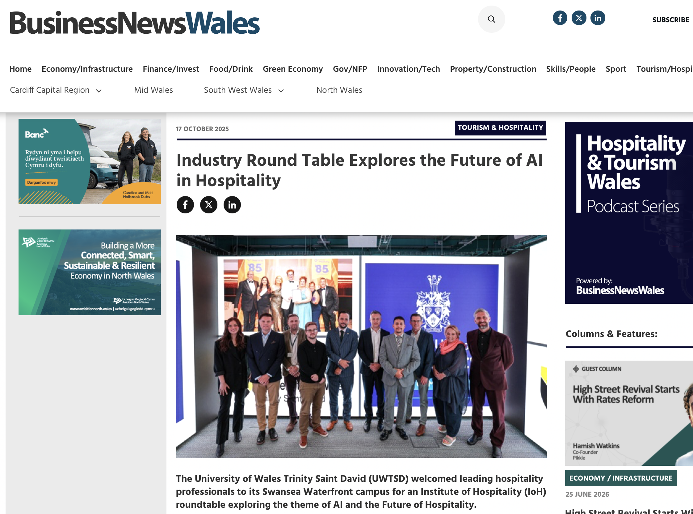 Business News Wales screenshot